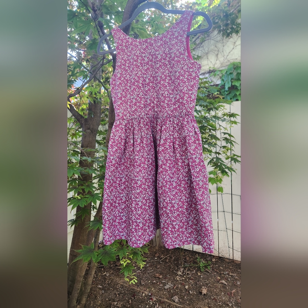Ralph Lauren Girls poplin Dress size 14.